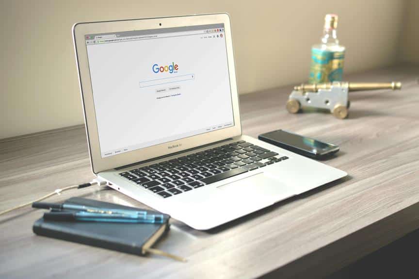 google rank website design